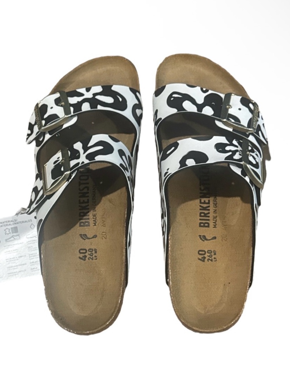 New authentic Birkenstock signature designer sandals sz 9 Euro 40 display - Picture 5 of 12